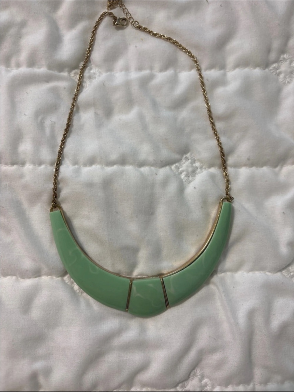 belk Gold-Tone Mint Necklace